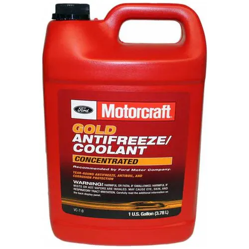 Motorcraft 1 Gallon Gold Concentrate Coolant/Antifreeze – VC7B