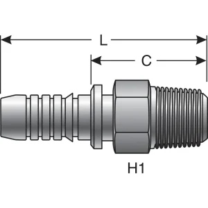 Gates Power Crimp 5/8 Inch Hydraulic Coupling – 80016 - view 3