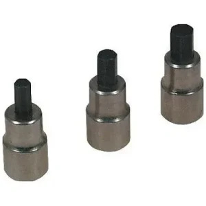 Lisle 3 Piece 3/8 Inch Drive Hex Socket Set – 12550