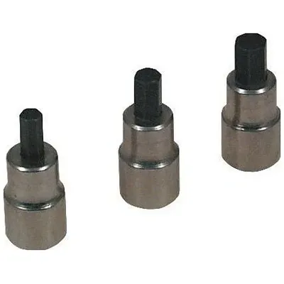 Lisle 3 Piece 3/8 Inch Drive Hex Socket Set – 12550