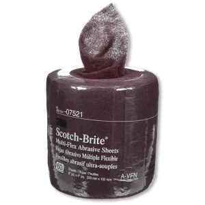 3M Scotch-Brite Multi-Flex Abrasive Sheet Rolls, Very Fine – 07521