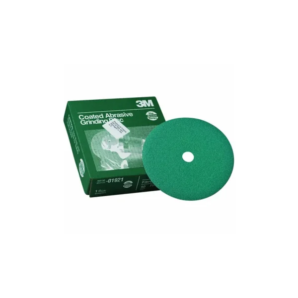 3M Green Corps 7″ Fibre Grinding Discs