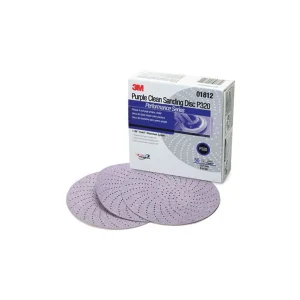 3M 6″ Hookit Purple Clean Sanding Discs