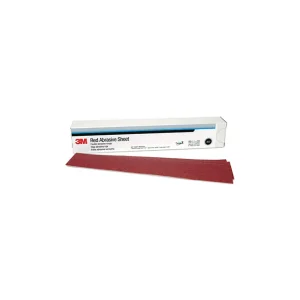 3M Red Abrasive 2-3/4″ x 16-1/2″ Hookit Sheets