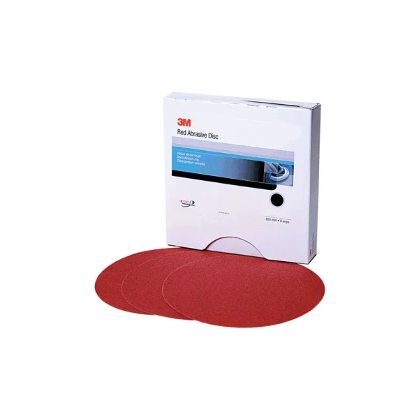 3M Red Abrasive 6″ Stikit Discs
