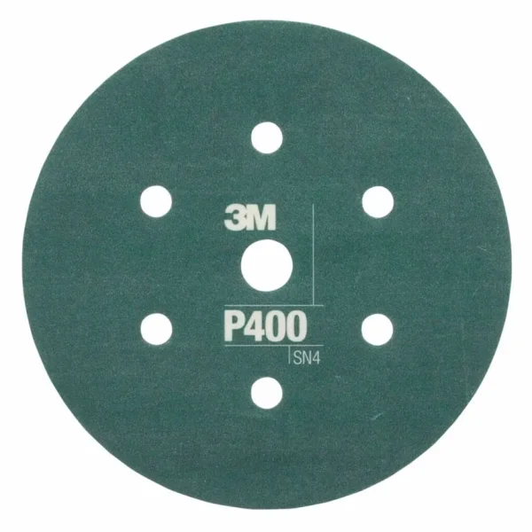 3M 6″ Flexible Hookit Abrasive Dust-Free Discs