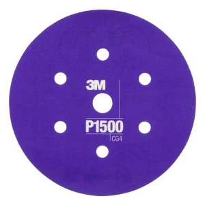 3M 6″ Flexible Hookit Abrasive Dust-Free Discs - view 2
