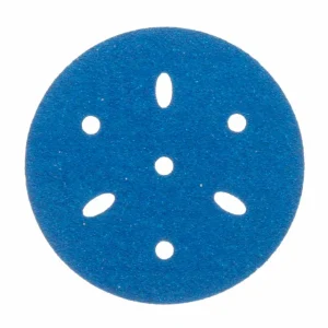 3M Hookit 3″ Multi-Hole Blue Abrasive Discs - view 2
