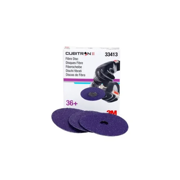 3M Cubitron II 5″ Abrasive Fibre Disc 36+ Grade – 33413
