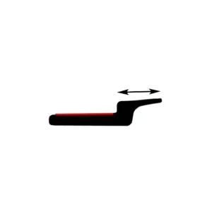 Equalizer® Tight-Radius Underside Moulding, 100′ Spool – ET202
