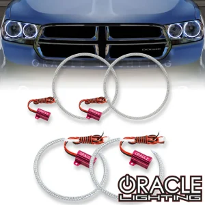 Oracle Lighting 2011-2013 Dodge Durango LED Headlight Halo Kit (2646-001, 2646-002, 2646-330, 2646-333, 2646-334, 264...