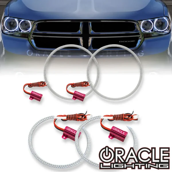 Oracle Lighting 2011-2013 Dodge Durango LED Headlight Halo Kit (2646-001, 2646-002, 2646-330, 2646-333, 2646-334, 264...
