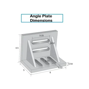 HHIP HHIP 6 X 5 X 4.5″ ANGLE PLATE & 1-2-3 BLOCK SET MATCHED PAIR (9999-0007) - view 3