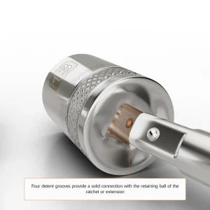 Dynamic Tools 3/8″ Drive 6 Point Metric, 20mm Standard Length, Chrome Finish Socket (D008020) - view 3