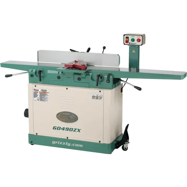 Grizzly Industrial 8″ Jointer with Spiral Cutterhead (G0490ZX)