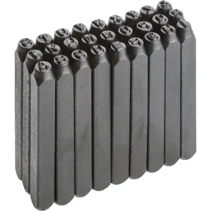 Grizzly Industrial Steel Stamping Set 1/8″ A-Z Letters (G5748)