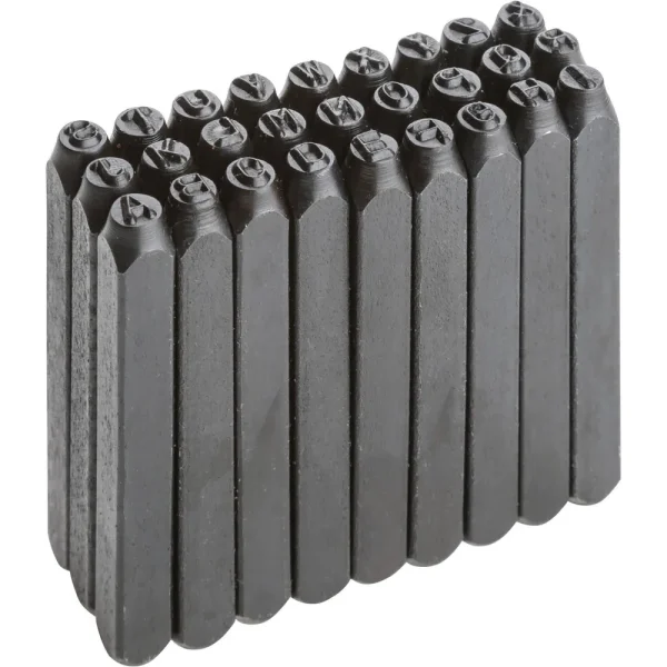 Grizzly Industrial Steel Stamping Set 1/8″ A-Z Letters (G5748)