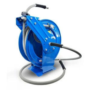 BluShield 3/8″ x 50′ Dual Arm Pressure Washer Hose & Reel Assembly (PWSWRDA3850)