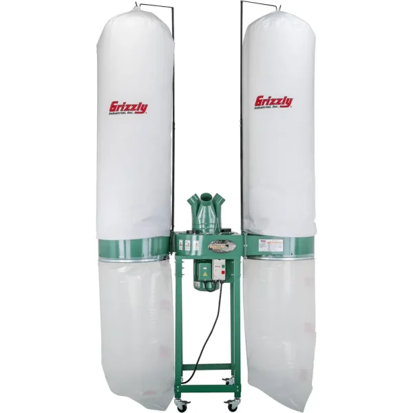 Grizzly Industrial 5 HP Industrial Dust Collector (G0672)