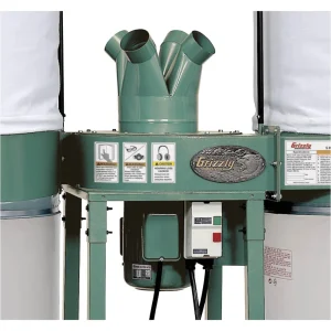 Grizzly Industrial 5 HP Industrial Dust Collector (G0672) - view 3