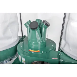 Grizzly Industrial 5 HP Industrial Dust Collector (G0672) - view 4