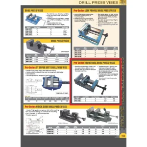 PRO-SERIES PRO-SERIES INDUSTRIAL 4″ DRILL PRESS VISE (3901-0184) - view 3