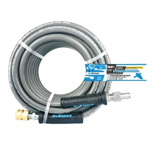 BluShield Single Wire Pressure Washing Hose, 3/8″, 4K PSI (PWSW38-CP) - view 2