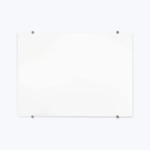 Luxor Workspaces Magnetic Wall-Mounted Glass Board 48X36 (WGB4836M)