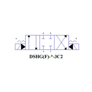 Yuken JIS Directional Valve Pilot Operated (DSHG-06-3C2-T-D24-53)