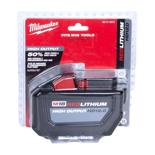 Milwaukee M18 REDLITHIUM HIGH OUTPUT HD12.0 Battery Pack (48-11-1812)