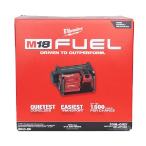 Milwaukee 2 Gallon Compact Quiet Compressor, Cordless, M18 FUEL – Tool Only (2840-20) - view 3