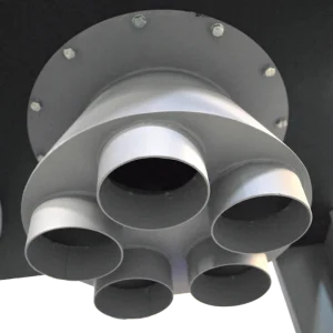 Maksiwa Dust Collector 5Hp – 5 Entries 3 Phase (CPD/5.S) - view 3