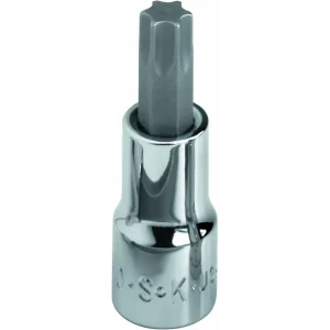 SK Tools T40 Torx Drive Bit Socket, 3/8 Drive, Superkrome Finish (45540)