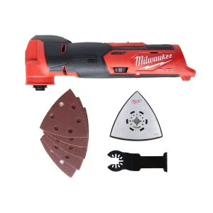 Milwaukee M12 FUEL Oscillating Multi-Tool with Tool-Free Blade Change – Tool Only (2526-20)