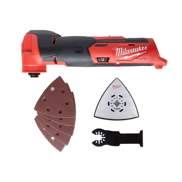 Milwaukee M12 FUEL Oscillating Multi-Tool with Tool-Free Blade Change – Tool Only (2526-20)