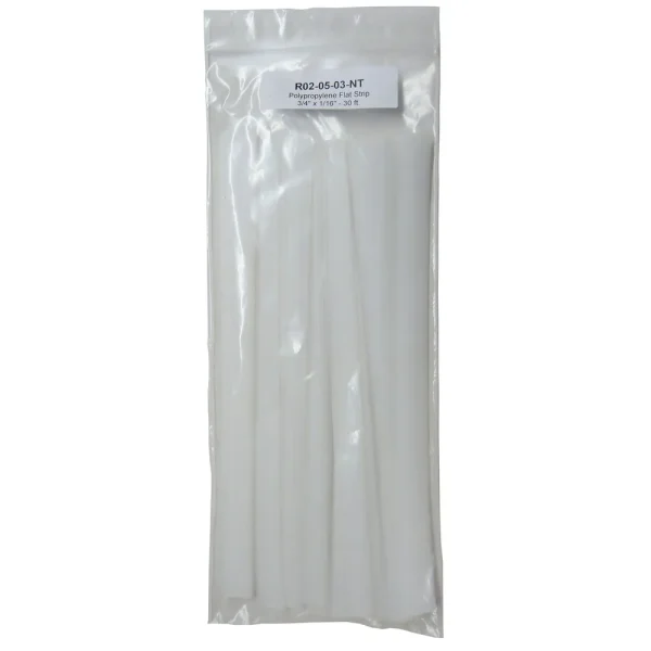 Polyvance Polypropylene Strip, 3/4″ X 1/16″, 30 Ft., Natural (R02-05-03-NT)