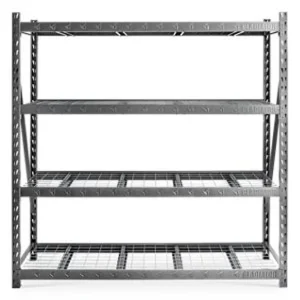 Gladiator 90″ x 90″ Heavy Duty Mega Rack with Four Adjustable Shelves (GARA904XIG)