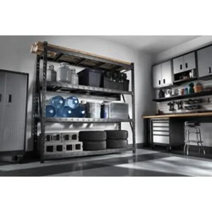 Gladiator 90″ x 90″ Heavy Duty Mega Rack with Four Adjustable Shelves (GARA904XIG) - view 3