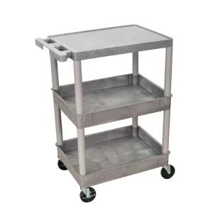 Luxor Workspaces Tub Cart, Gray (STC211-G)
