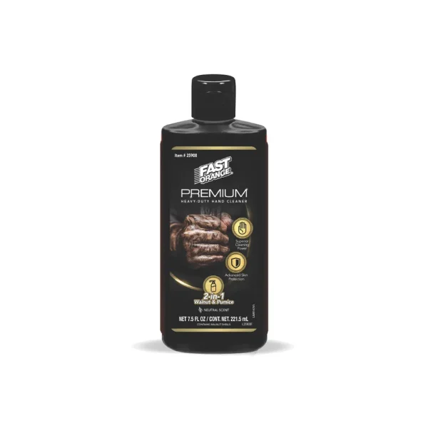 Fast Orange Heavy-Duty Hand Cleaner with Walnut and Pumice Scrubbers (25922)