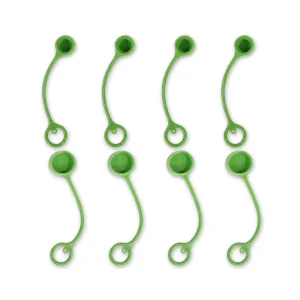 QuickJack Quickjack Dust Caps For Flush-Face Quick-Coupler Fittings Male-Female Set Of 8 (5325768)