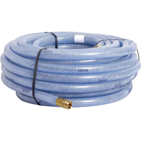Underhill Ultramax Commercial Garden Water Hose 100′, 600Psi, Clear (H75-100C)