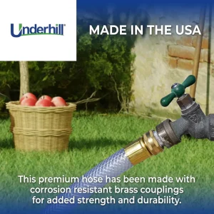 Underhill Ultramax Commercial Garden Water Hose 100′, 600Psi, Clear (H75-100C) - view 4
