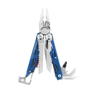Leatherman Signal, 19-In-1 Multi, Durable & Lightweight Edc, Blue/Red (832739)