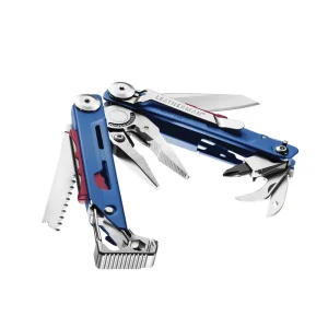 Leatherman Signal, 19-In-1 Multi, Durable & Lightweight Edc, Blue/Red (832739) - view 4