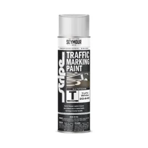 Seymour Stripe Water Base Traffic Marker, White (20-642)
