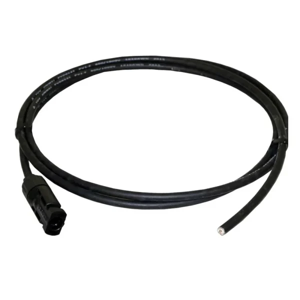 AIMS Power 10 AWG PV Wire Female MC4 to Cut End Extension Cable (PVF50FT10AWG)