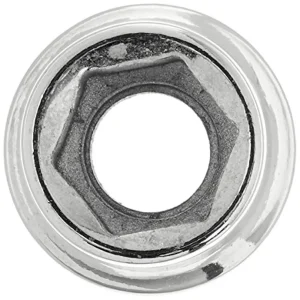 SK Tools 40908 1/4 in. Drive 6-Point Fractional Standard Chrome Socket 1/4 in - view 2