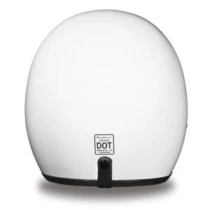 Daytona Helmets 3/4 Open Face Motorcycle Helmet [Hi-Gloss White] [M] (DC1-C-M) - view 4