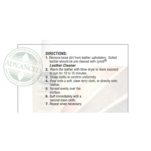 Zymol Best Leather Cleaner and Conditioner (CSZ509) - view 2